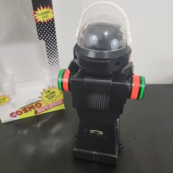 SUPER RARE Cosmo Talking Robot In Time Products Hong Kong Not Working, Read - Picture 5 of 10